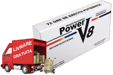 PowerV8® - transport gratuit